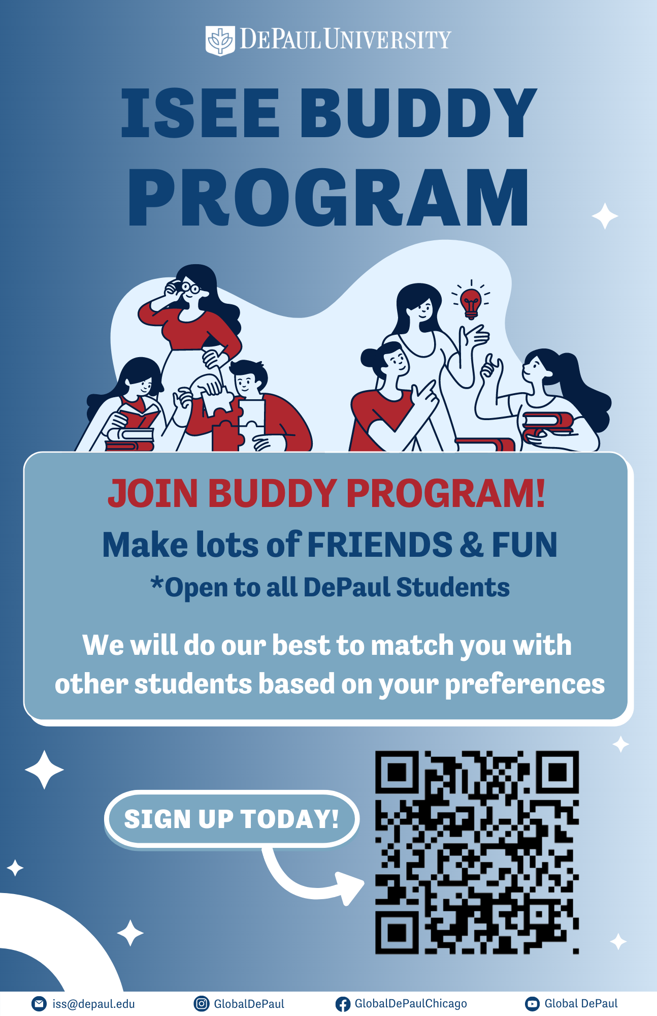 Fall 2022 Buddy Program Flyer